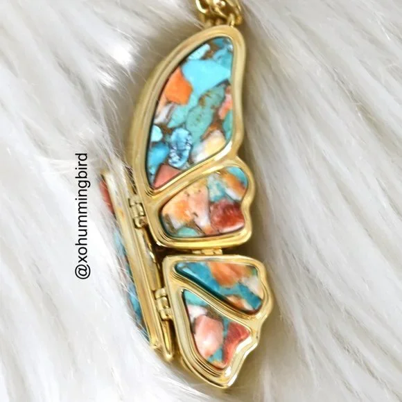 Kendra Scott | Ember Butterfly Statement Necklace - Picture 7 of 15